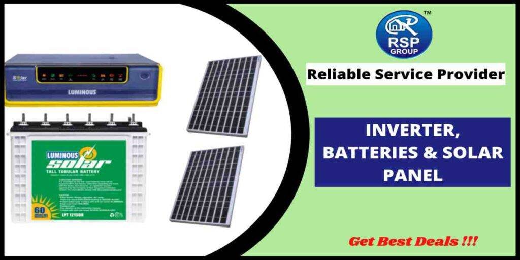 Buy Inverter Battery and Solar Panel in India